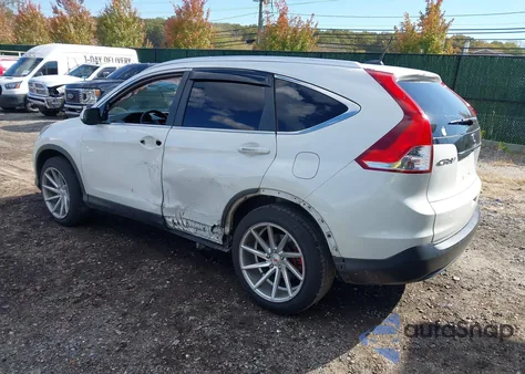 2013 Honda Cr-V Ex-L from USA, damaged, VIN 5J6RM3H71DL022599